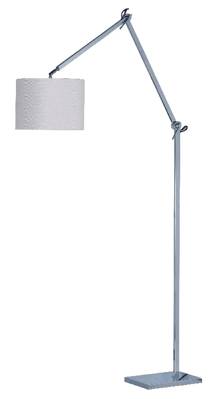 Rustic Farmhouse Style Floor Lamp for Cozy BedroomsHotel LED 1-Light Floor Lamp