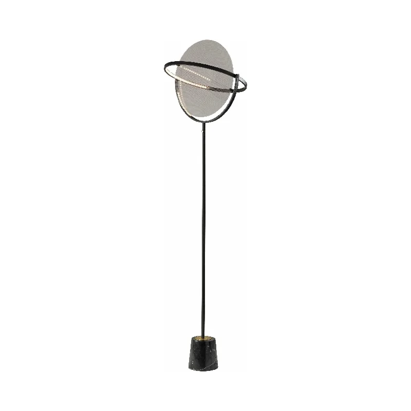 Wood Floor Lamp with Natural Grain for a Warm and Organic FeelAds360 Orsa Floor Lamp