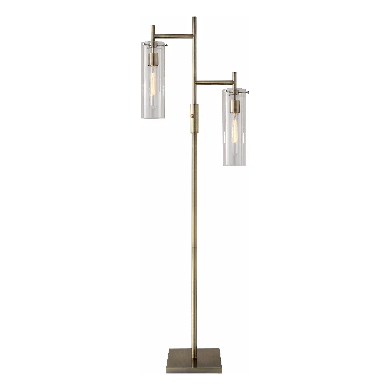 Industrial Style Floor Lamp with Exposed Bulbs for Loft ApartmentsDalton Floor Lamp