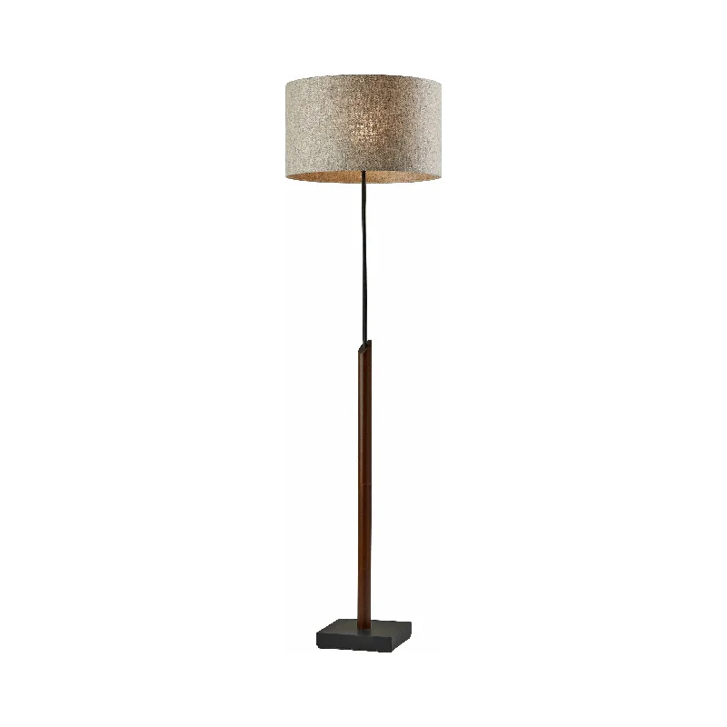 Fabric Floor Lamp with a Linen Shade for a Relaxed AestheticEthan Floor Lamp