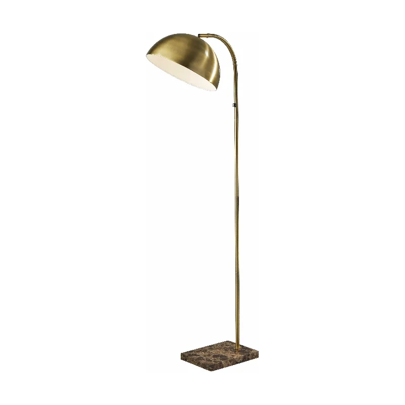 Glass Floor Lamp with Frosted Shades for Soft Diffused LightPaxton Floor Lamp