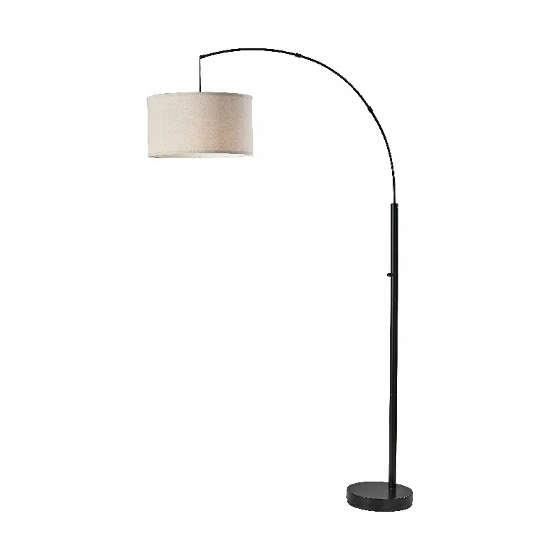 Wood Floor Lamp with Natural Grain for a Warm and Organic FeelRockwell Floor Lamp