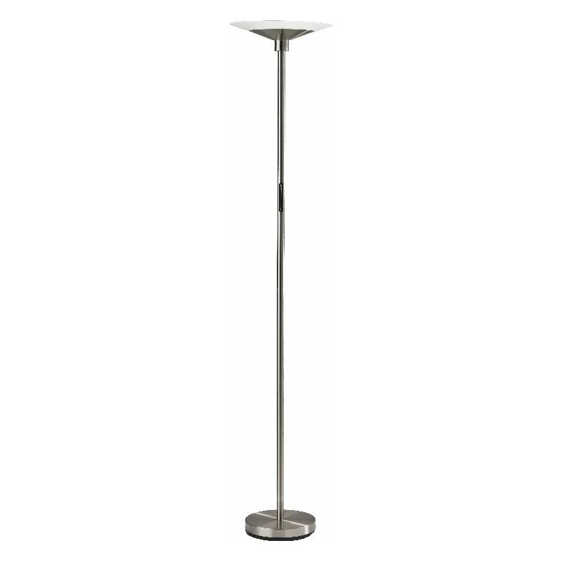 Metal Floor Lamp with a Matte Black Finish for a Sleek LookSolar Floor Lamp