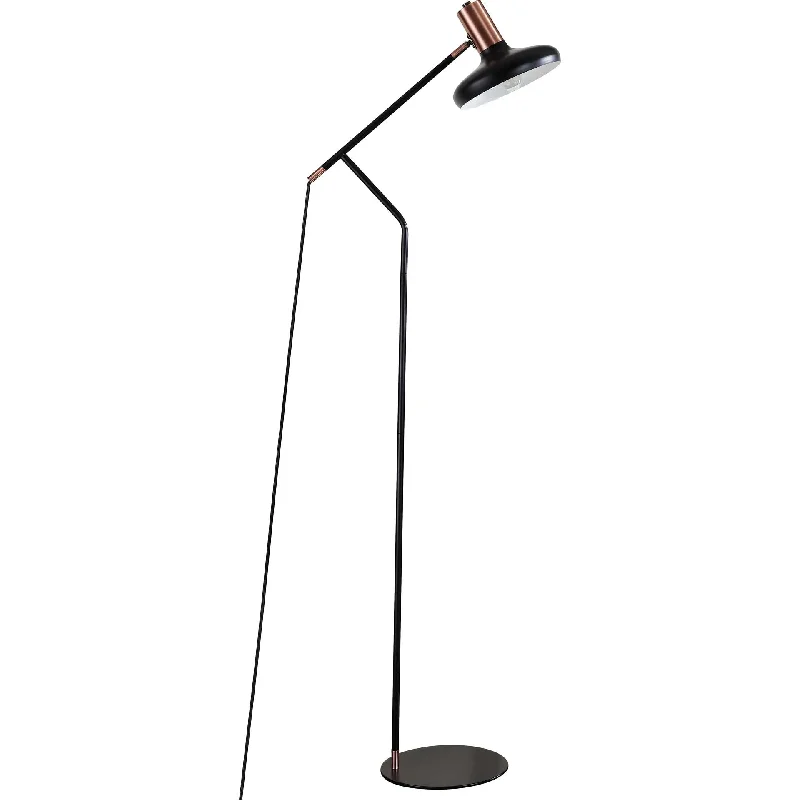 Victorian Style Floor Lamp for Traditional and Elegant InteriorsAmour Floor Lamp Black/Antique Copper