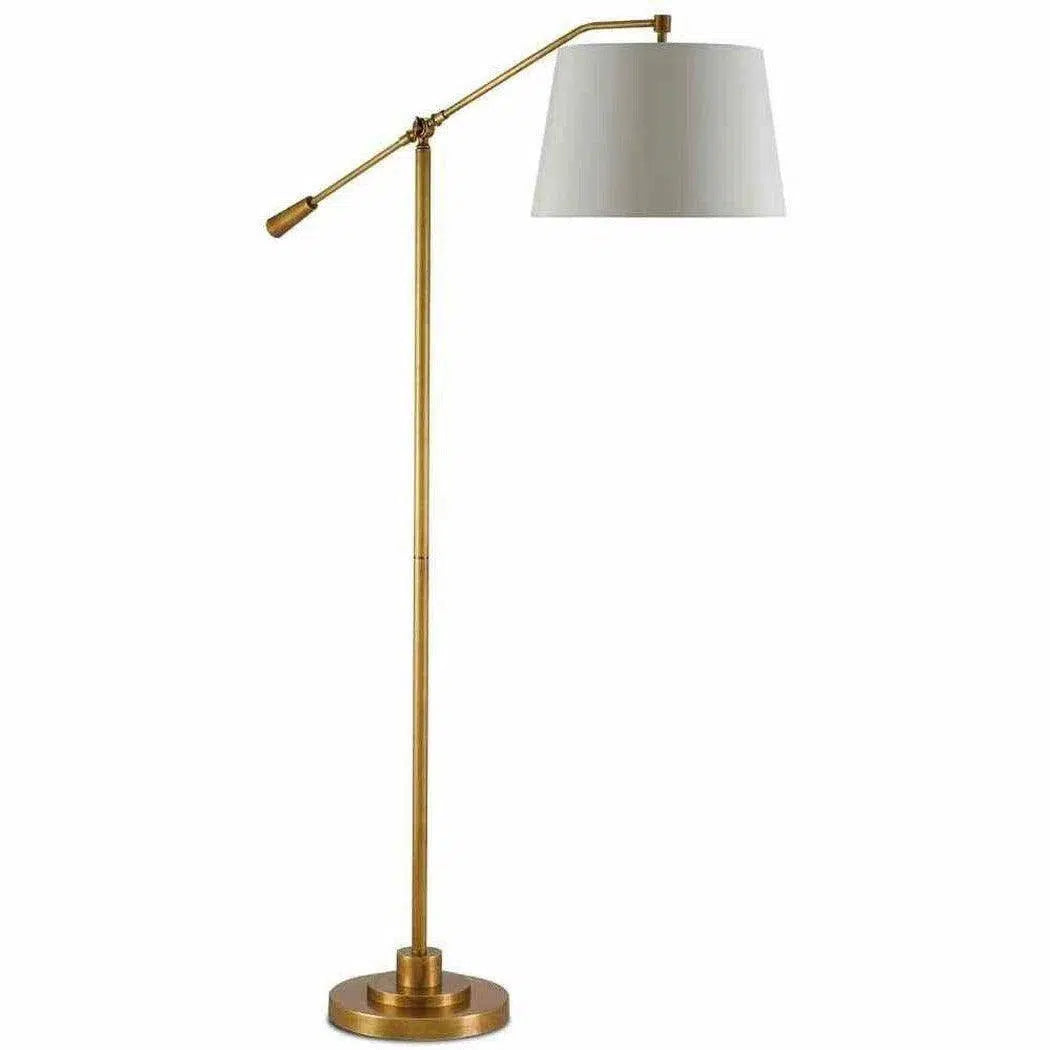 Victorian Style Floor Lamp for Traditional and Elegant InteriorsAntique Brass Maxstoke Floor Lamp