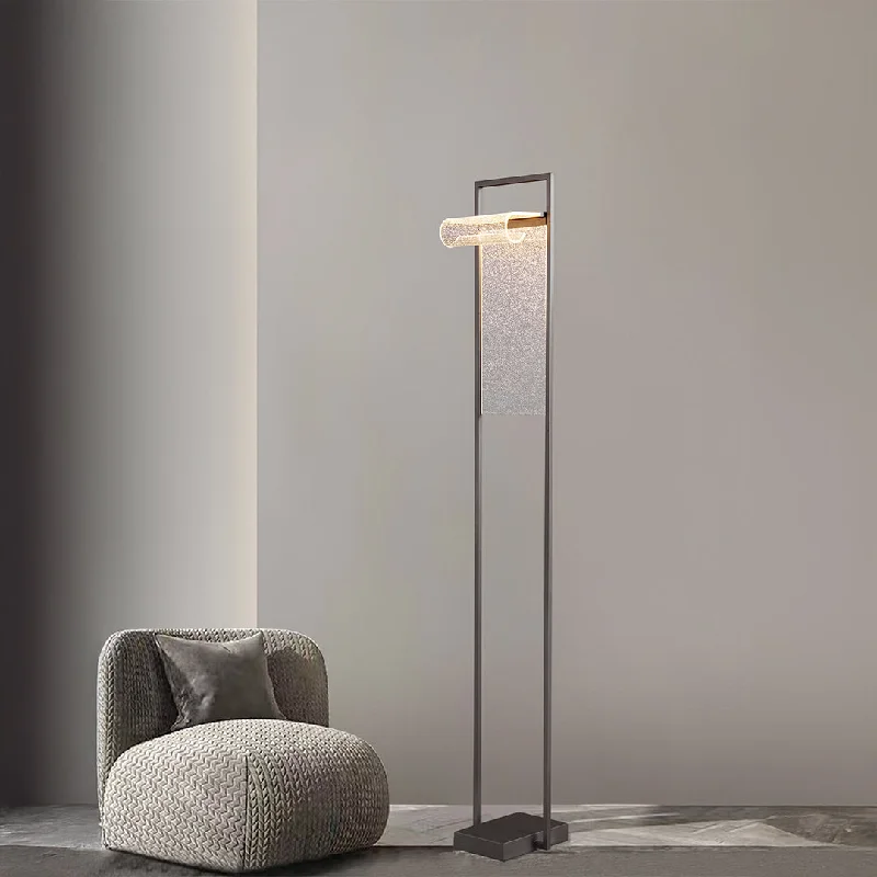 Glass Floor Lamp with Frosted Shades for Soft Diffused LightAstraea Floor Lamp MA05950F-001-B