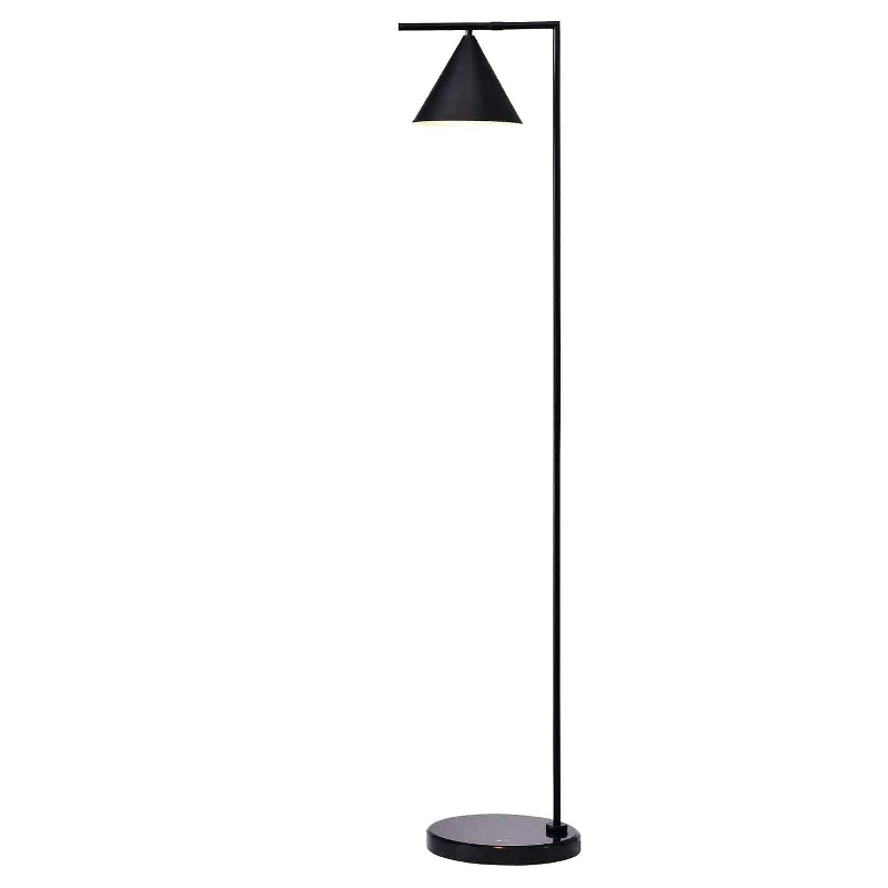 Rustic Farmhouse Style Floor Lamp for Cozy BedroomsAndria Marble Floor Lamp Cl1165F