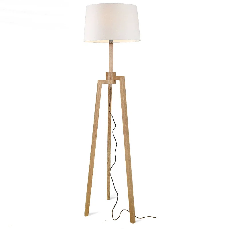 Marble Base Floor Lamp for a Touch of LuxurySpider Solid Wood Floor Lamp Bpmt16-N