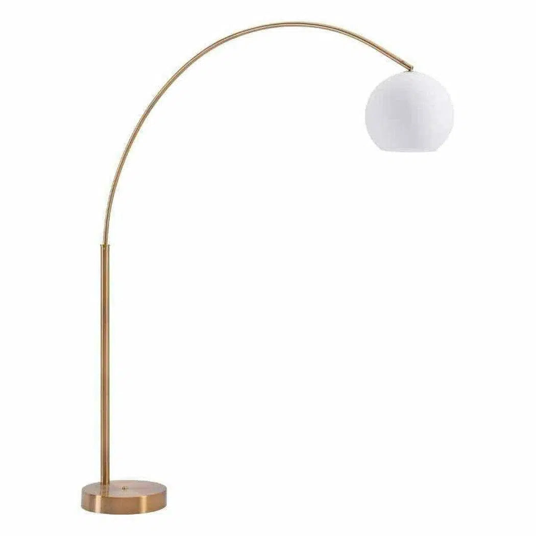  Way Switch Floor Lamp for Multiple Light Intensity LevelsGriffith Floor Lamp Brushed Brass