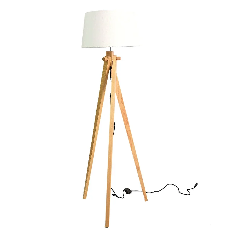 Victorian Style Floor Lamp for Traditional and Elegant InteriorsTrio Solid Wood Floor Lamp Bpld003-N