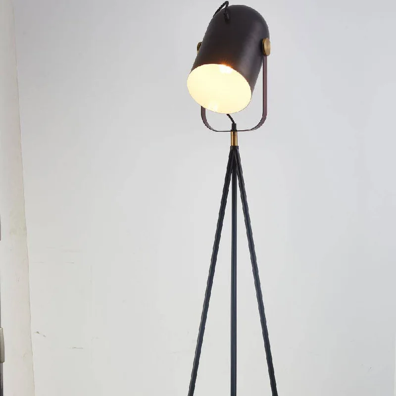 Rustic Farmhouse Style Floor Lamp for Cozy BedroomsS-Class Black Floor Lamp Cy-Ltd-1006-B