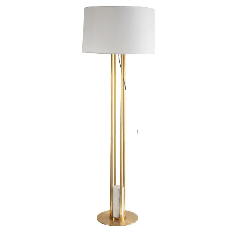 USB Charging Port Floor Lamp for Convenient Device ChargingFour Bar Floor Lamp Cy-Ltd-1009-G