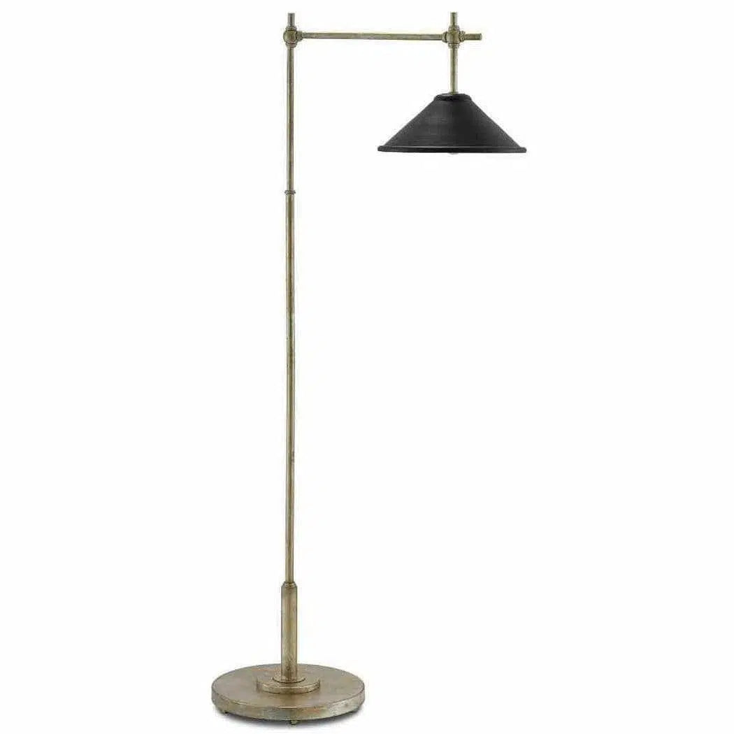 Adjustable Height Floor Lamp for Versatile Lighting NeedsSilver Granello Satin Black Dao Floor Lamp