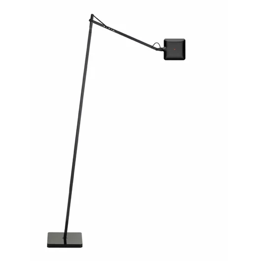 Modern Minimalist Floor Lamp for Contemporary Living RoomsFLOS Kelvin LED F Black Floor Lamp