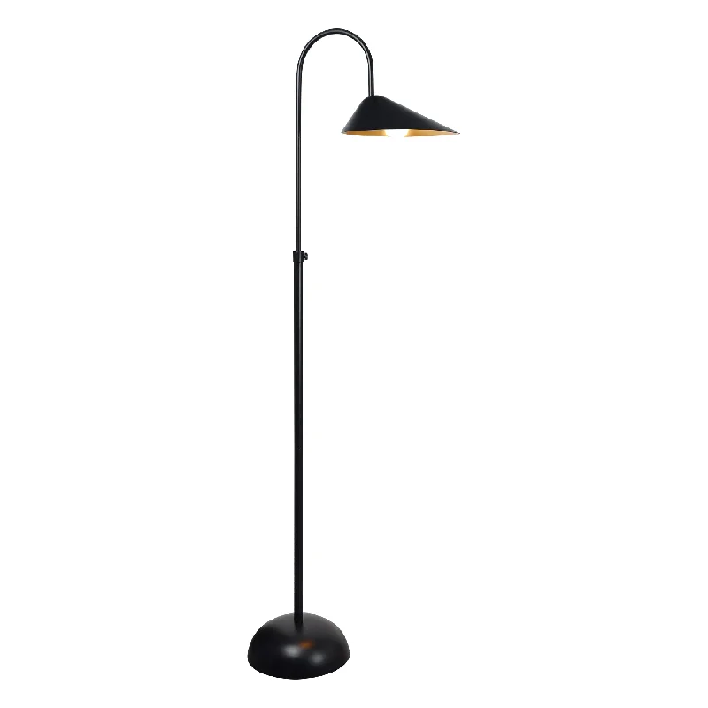 Metal Floor Lamp with a Matte Black Finish for a Sleek LookForte Floor Lamp