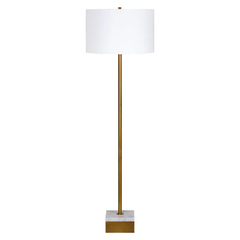 Victorian Style Floor Lamp for Traditional and Elegant InteriorsGabriel Gold & Marble Floor Lamp