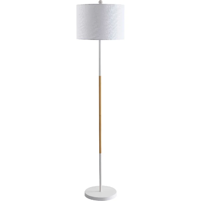 Smart Floor Lamp with Voice Control and Bluetooth ConnectivityMedora Floor Lamp White