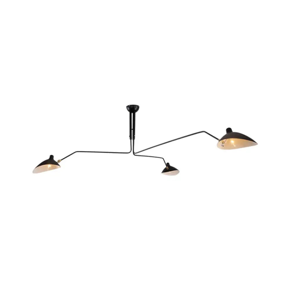 Art Deco Chandeliers for a Retro - Glam LookArt Deco Chandeliers for a Retro - Glam LookModern Metal Hat Chandelier Light Fixture - 3-Light Black Pendant with Curved Arm Art Deco Chandeliers for a Retro - Glam LookArt Deco Chandeliers for a Retro - Glam LookModern Metal Hat Chandelier Light Fixture - 3-Light Black Pendant with Curved Arm