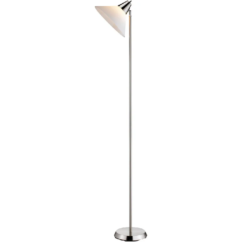 Wood Floor Lamp with Natural Grain for a Warm and Organic FeelSwansea Floor Lamp