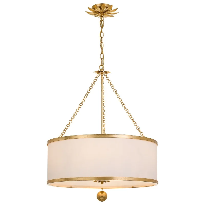 Chandeliers for Living Rooms to Create a Focal PointChandeliers for Living Rooms to Create a Focal PointTimeless Home Six Light Chandelier Broche Antique Gold - Exact Size