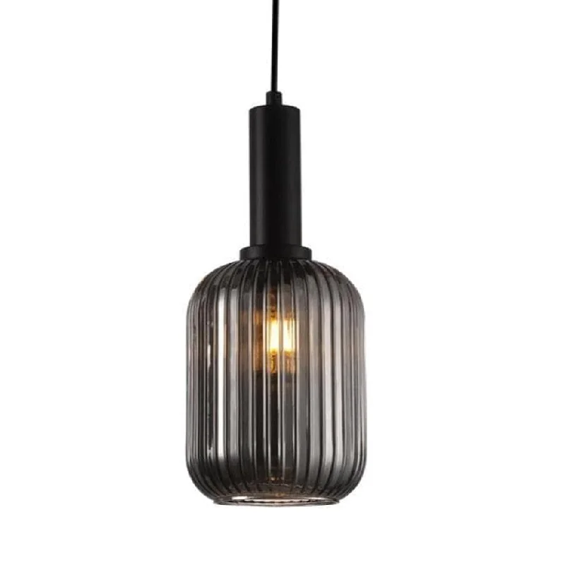 Scandinavian Style Ceiling Lights with Light Wood AccentsAthina Cut Glass Pendant Light 3 colours