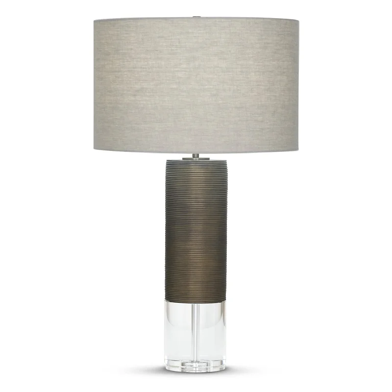 metal table lamps with a matte black finish for a sleek appearanceATLANTIC LAMP