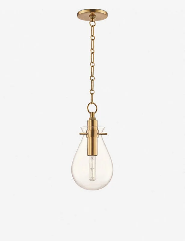 Metal Ceiling Lights in Brass, Copper, Stainless Steel, and IronMetal Ceiling Lights in Brass, Copper, Stainless Steel, and IronIvy Pendant Light by Becki Owens for Hudson Valley Lighting