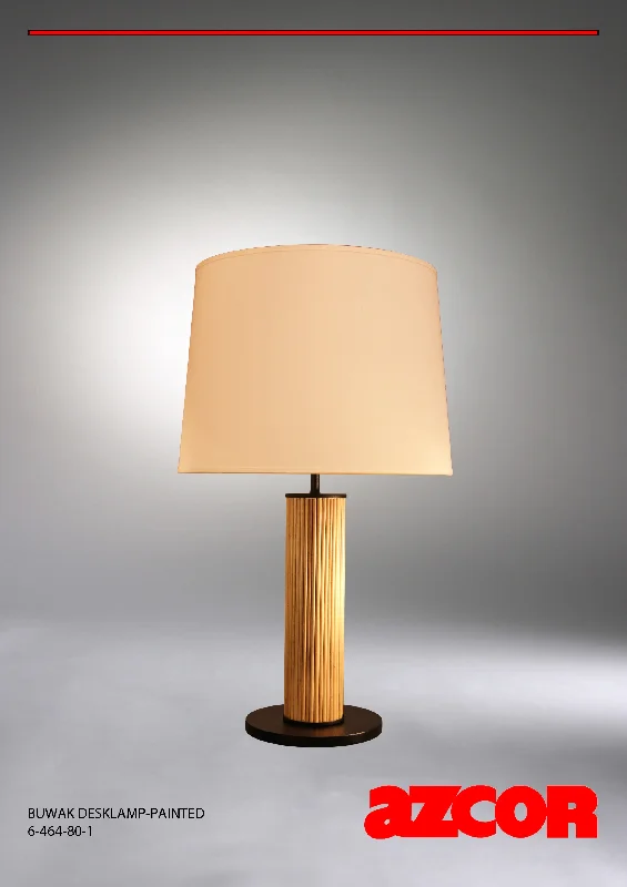 art deco table lamps with geometric shapes for a retro touchBuwak Cyline Table Lamp