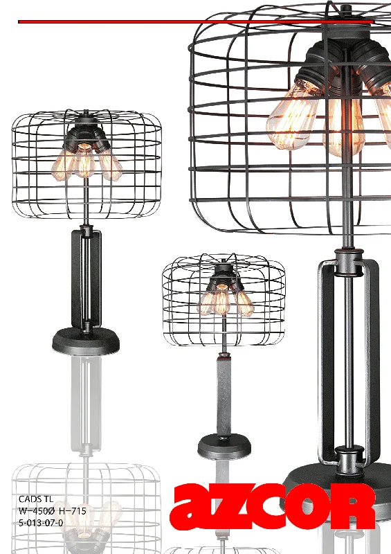 gothic style table lamps with dark finishes for a mysterious lookCads Table Lamp