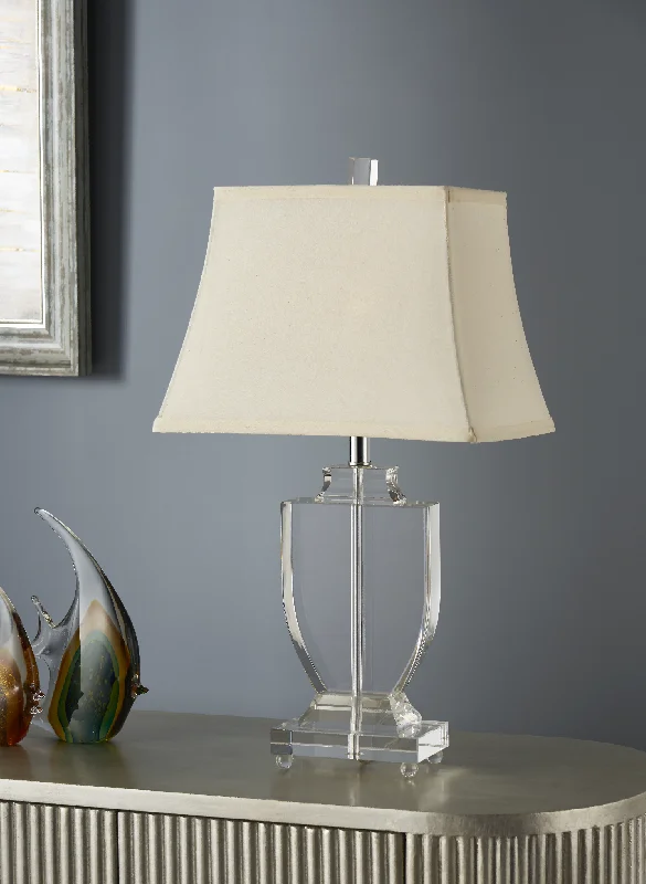 mid century modern table lamps with iconic designs for a stylish studyAlma Crystal Table Lamp