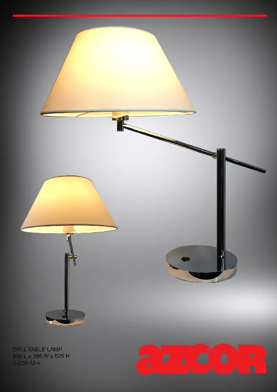 art deco table lamps with geometric shapes for a retro touchDell Table Lamp