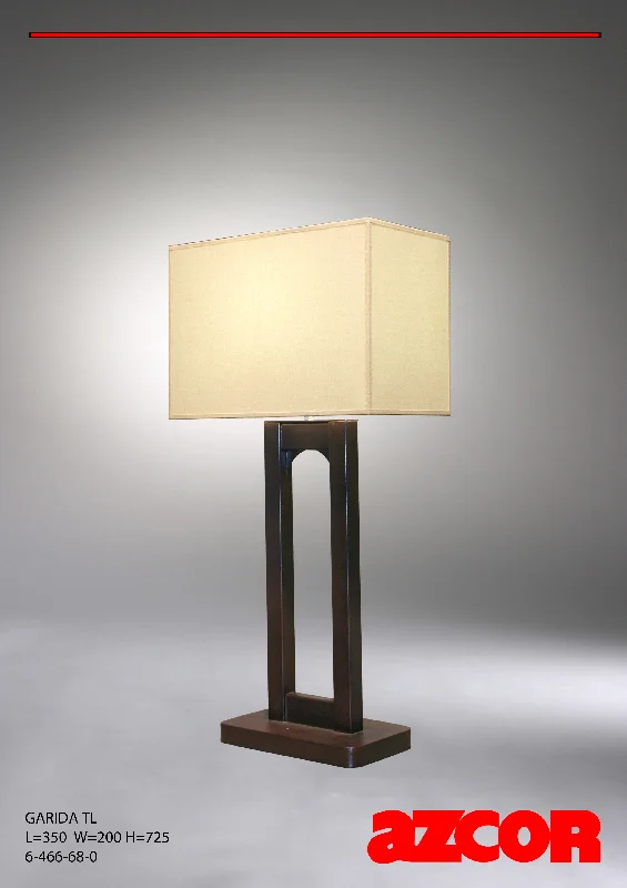 leather table lamps with a distressed texture for a rugged charmGarida Table Lamp