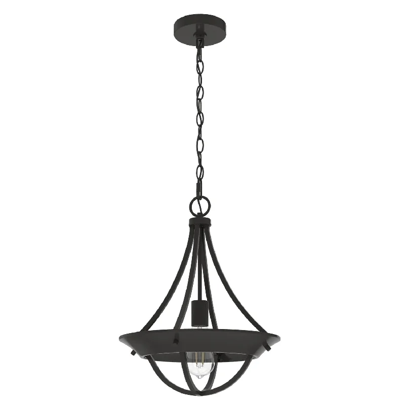 Gothic Ceiling Lights with Dark Metalwork and Pointed ArchesGothic Ceiling Lights with Dark Metalwork and Pointed ArchesPerch Point Pendant