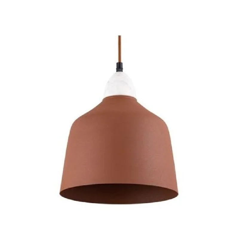 Retro Ceiling Lights Inspired by the 1950s and 1960s DesignRetro Ceiling Lights Inspired by the 1950s and 1960s DesignLyons Metal Pendant Light | Brown and White