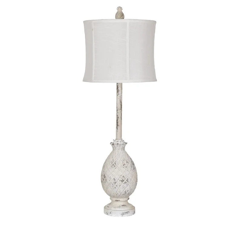 marble table lamps with a luxurious veined pattern for high end decorPineapple Buffet Table Lamp