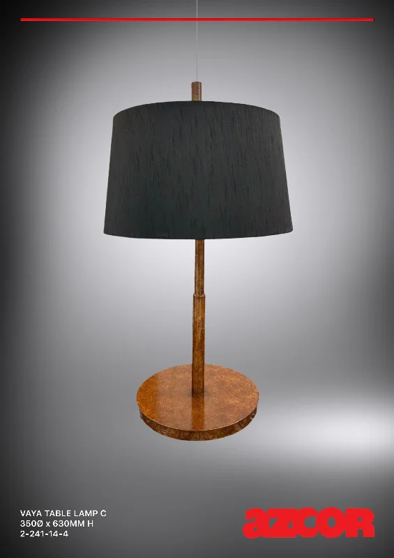 mid century modern table lamps with iconic designs for a stylish studyVaya Table Lamp C